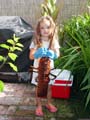 lobster: 4lbs, Jade: 28lbs