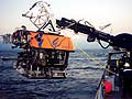 ROV Ventana deployed from the RV Point Lobos